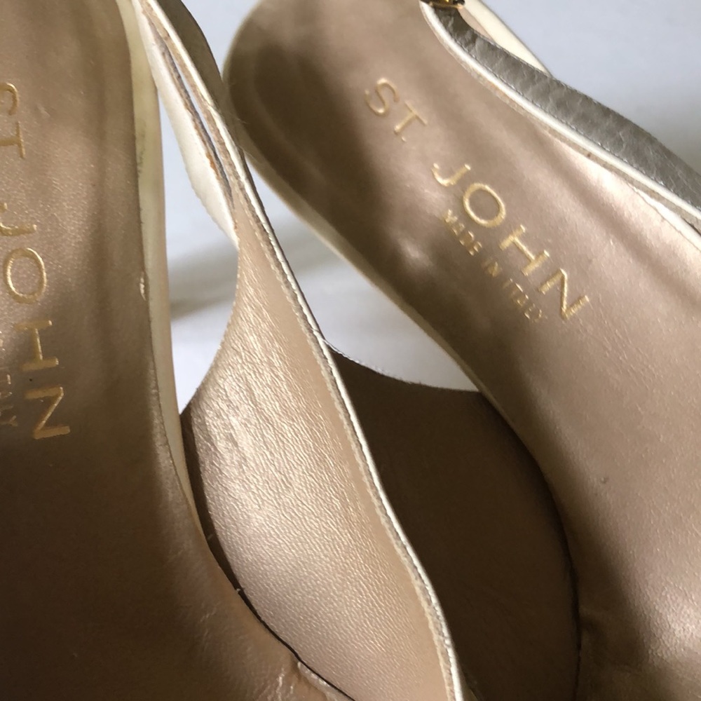 St John sling backs - Picture 4 of 5